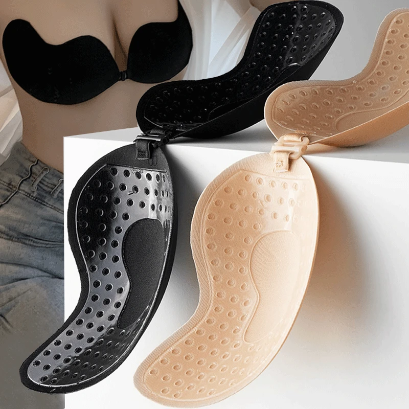 Cubrepezones Adhesivos Reutili - Plunge Bra Push Up reseña y precio